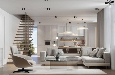 Exklusives Architekten-Penthouse // 203 m² Wohnluxus, 6 Zimmer, 3 Sonnenterrassen mit Weitblick über Wien &amp; Private Lift Access!