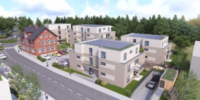Zweizimmerwohnung,  mit Kaltwintergarten 
im 2. Obergeschoss -