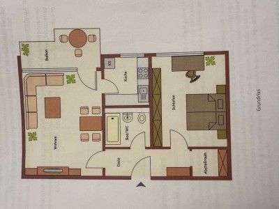 Erstbezug nach Sanierung: Exklusive 2-Zimmer-Erdgeschosswohnung mit geh. Innenausstattung
