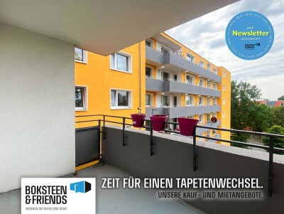 Helle, geräumige 2-Zimmer Wohnung mit großem Balkon!
