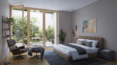 Außergewöhnliches Architekturhighlight: Premium-Wohnhaus mit nur 7 Parteien designed by be_planen