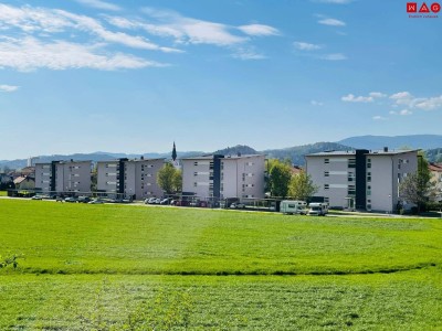 Barrierefreie 2-Zimmer-Wohnung mit Balkon, in Grünlage am Stadtrand!