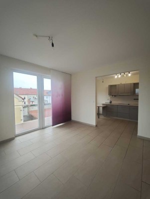 Großzüge, energieeffiziente 2-Raumwohnung, 2 Balkons