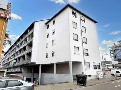 1-Zimmerapartment mit Balkon und Tiefgaragenstellplatz in Mannheim