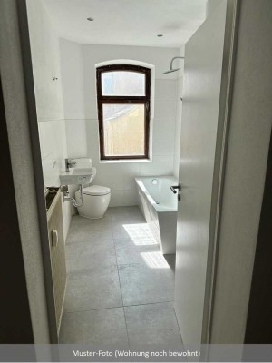 Ruhige 3-Zimmer-Wohnung im Zentrum von Apolda - mit Badewanne