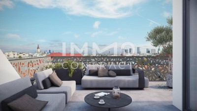 Provisionsfrei! Einzigartiges Penthouse mit hohen Decken, 2 Terrassen und hochwertiger Ausstattung!