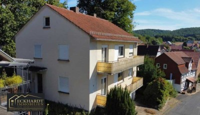 Charmantes Einfamilienhaus mit zwei Wohneinheiten in Rotenburg an der Fulda – Ihr neues Zuhause in S