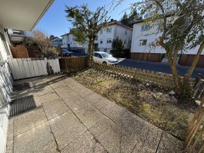 Helle & gepflegte 1 Zimmerwohnung mit eigener Terrasse