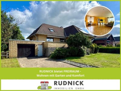 RUDNICK bietet FREIRAUM - Wohnen mit Garten und Komfort