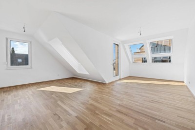 Entzückende Dachgeschoss Wohnung an der Lobau!