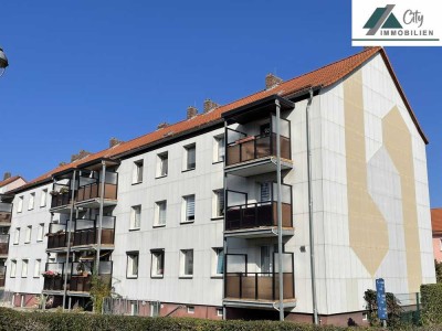 Geräumige Eigentumswohnung mit Balkon und Stellplatz in Thale
