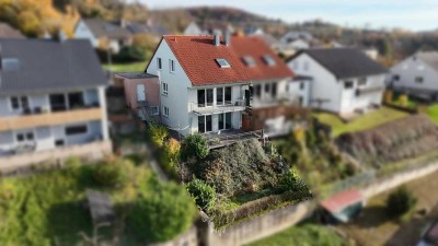 Sehr gepflegte Doppelhaushälfte mit einzigartiger Aussicht