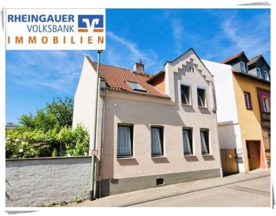 ** Geisenheim-Stadt: Einfamilienhaus - derzeit geteilt in 2 Eigentumswohnungen **