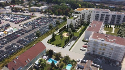 Neubau - Wohnung mit Ausblick - Wels