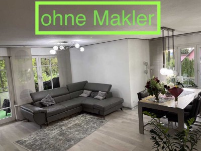 Exklusive, vollständig renovierte 4-Zimmer-Wohnung m. Balkon, Garage & EBK in Neuenstein