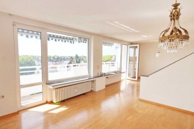 Traumhafter Blick über den Duisburger Süden, 2/3-Zimmer Wohnung mit Klima und großem Balkon