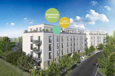 Sonnige 3-Zimmer-Wohnung mit Terrasse in Süd-West-Ausrichtung