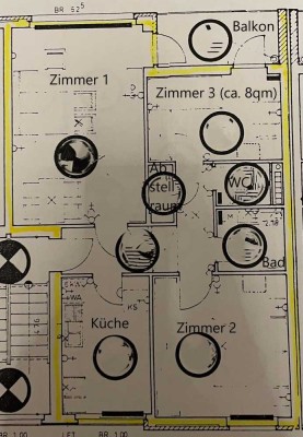 Schöne und ruhige 2,5-Zimmer-Wohnung mit EBK und Balkon in Cuxhaven OT Döse