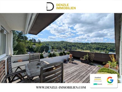 Seltene Gelegenheit: Großzügige & hochwertige Whg. mit 2 TG-Stellplätzen & Südterrasse mit Weitblick