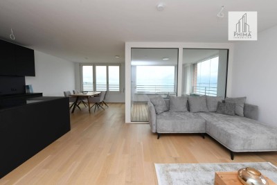 Neuwertige 3-Zimmer Wohnung mit atemberaubender Seesicht