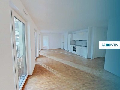 ++ ERSTBEZUG im Neubauquartier: Stilvolle 2-Zi-Whg.  mit Balkon, EBK und Walk-In Dusche ++