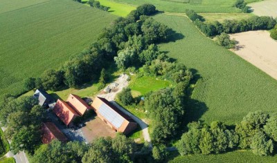 Flexibilität und Natur pur! Resthof in Hopsten-Schale (optional 2,4 ha Ackerland zusätzlich möglich)