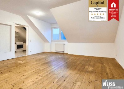 Charmante 2-Zimmer Wohnung mit Dachgeschoss in Esselbach