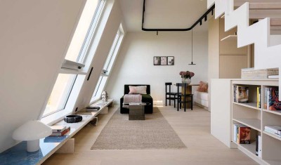 Möbliertes Design-Rooftop-Flat in Schwabing mit Dachgarten zum ERSTBEZUG
