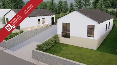 Projektiertes Neubau-Bungalow mit eigenem Grundstück in Namborn-Hirstein