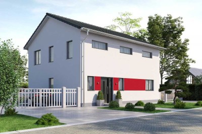 Mehr Raum für Gemeinsamkeit.   Bauen Sie Ihr Traumhaus mit Elbe-Haus® in Wald (Nähe Rheinbach)