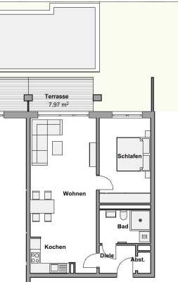 Neubau: 2-Zimmer Servicewohnung in Weilerswist Wohnung A03