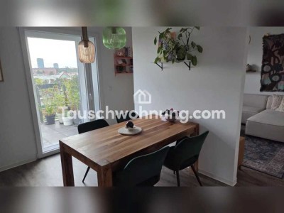Tauschwohnung: Neubau mit EBK und zwei Balkonen