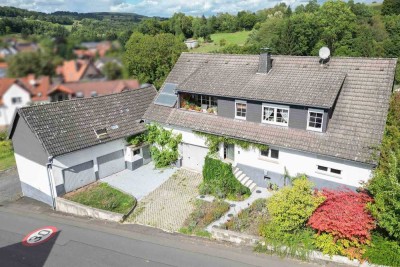 schönes 2 Familienhaus, mit viel Potential, in ruhiger Lage von Rinderbügen/Büdingen
