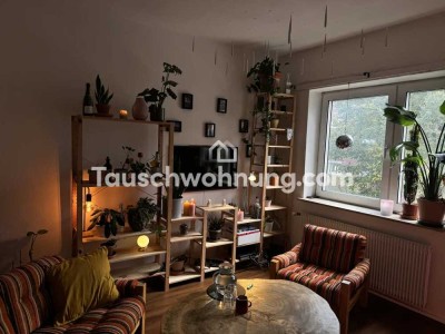 Tauschwohnung: Günstige 2 Zimmer Wohnung mit großem gemeinschafts Garten