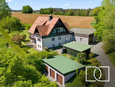 Traumhaftes Anwesen mit großem Grundstück & vielseitiger Nutzung im Herzen der Fränkischen Schweiz