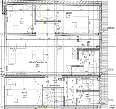4-Zimmer Wohnung ohne Balkon in Mengen
