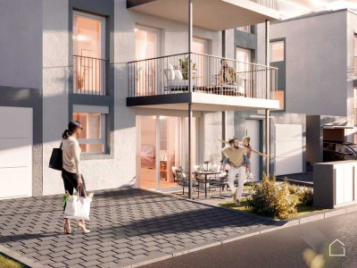 ERSTBEZUG I Attraktive 3-Zimmerwohnung mit Garten