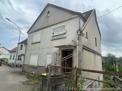 sanierungsbedürftiges Einfamilienhaus in Wiebelskirchen