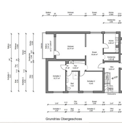 Reserviert! Modernisierte 3,5-Zimmer-Wohnung in ruhiger Lage von Gefrees zu vermieten