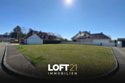 ** Attraktives Baugrundstück für Doppelhausprojekt – zentrale, dennoch ruhige Lage in Manching **