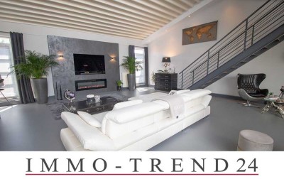 Exklusive Loftwohnung mit Atrium, Terrasse
und 2 PKW-Stellplätzen in Mönchengladbach-Rheydt