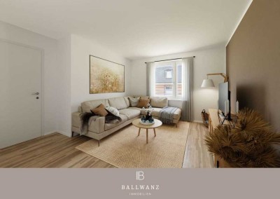 Für Stadtliebhaber: Moderne 4-Zimmer-Wohnung mit West-Balkon