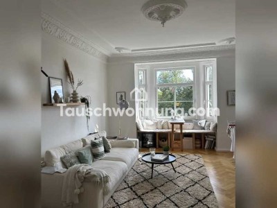 Tauschwohnung: Traumhafter 2-Zi Altbau mit Isarblick