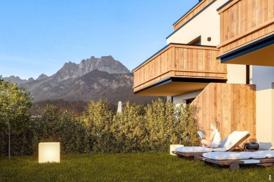 Hochwertiger Neubau mit großzügigen Außenflächen in St. Johann in Tirol