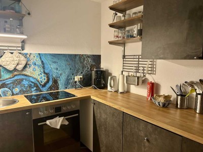 Stilvolle 1-Raum-Souterrain-Wohnung mit EBK in Gaiberg