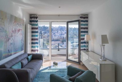 Wohnen für Senioren und Rentner mit Blick auf das Kurhaus in Bad Schwalbach