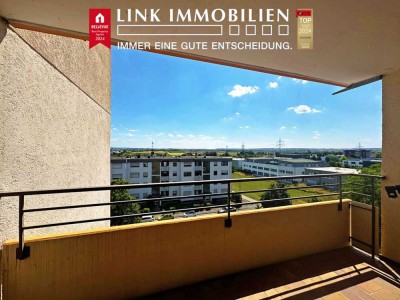 Scharnhausen: Altersgerechte 3-Zi.-Wohnung mit Sonnenbalkon, Fernsicht, TG und Aufzug***