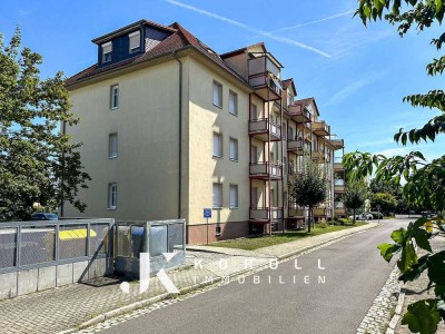 Sofort verfügbar, in bester Lage: 2-Zimmer-Wohnung in Senftenberg mit Stellplatz und Balkon