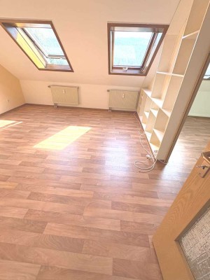 Helle 1-Raum DG-Wohnung in Neuleibis