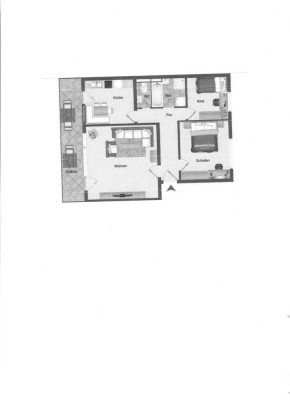 Exklusive 3-Zimmer-Wohnung mit EBK in Riegel